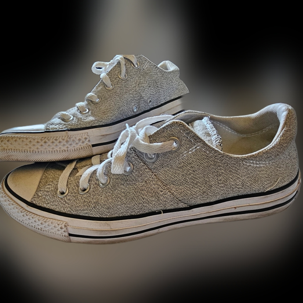 Converse All Star Gray Canvas Sneakers